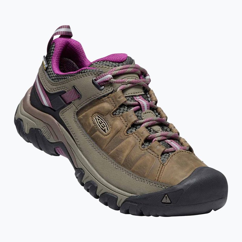 Дамски обувки за трекинг KEEN Targhee III Wp weiss/boysenberry 8