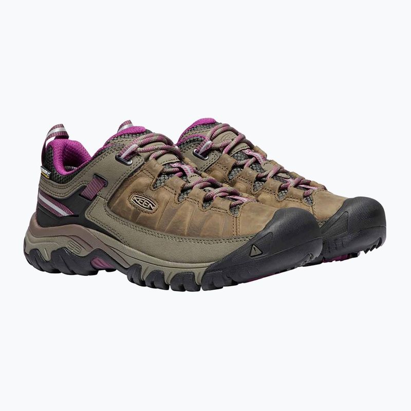 Дамски обувки за трекинг KEEN Targhee III Wp weiss/boysenberry 10