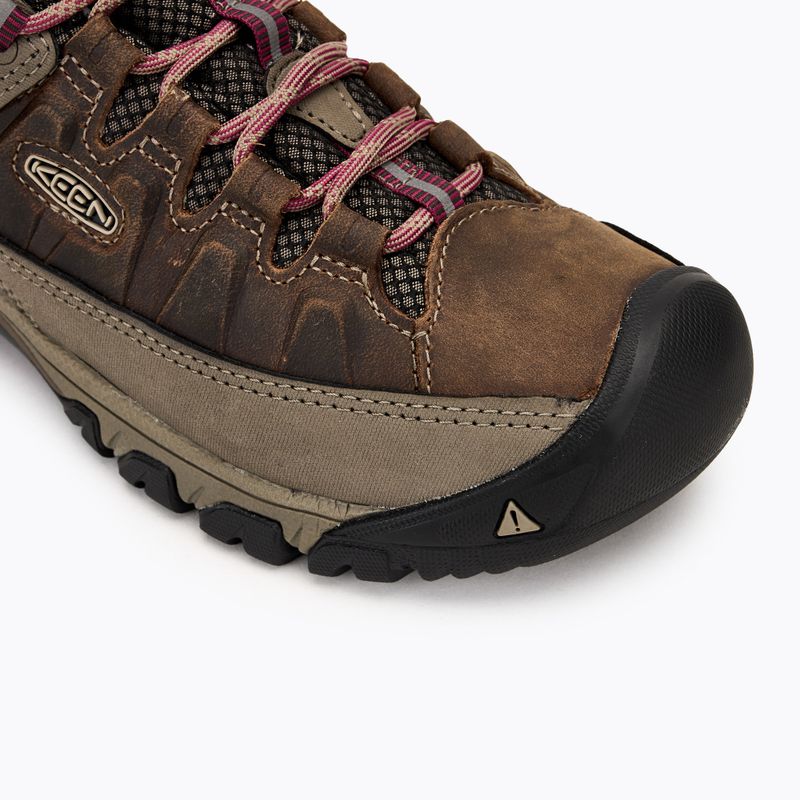 Дамски обувки за трекинг KEEN Targhee III Wp weiss/boysenberry 7