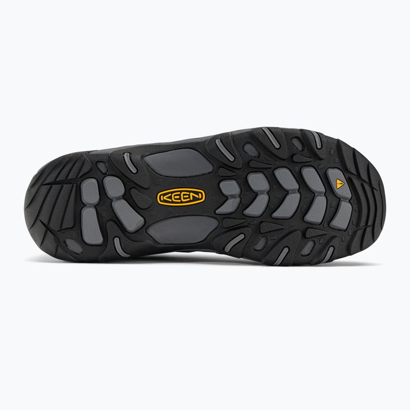Мъжки ботуши за трекинг KEEN Koven Mid WP black/steel grey 5