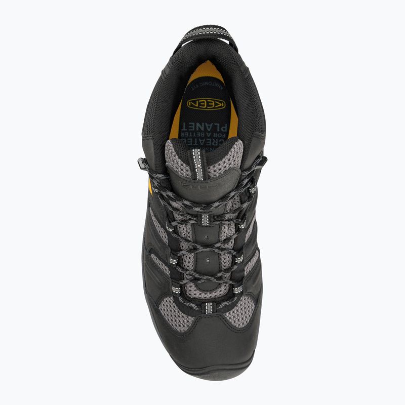 Мъжки ботуши за трекинг KEEN Koven Mid WP black/steel grey 6