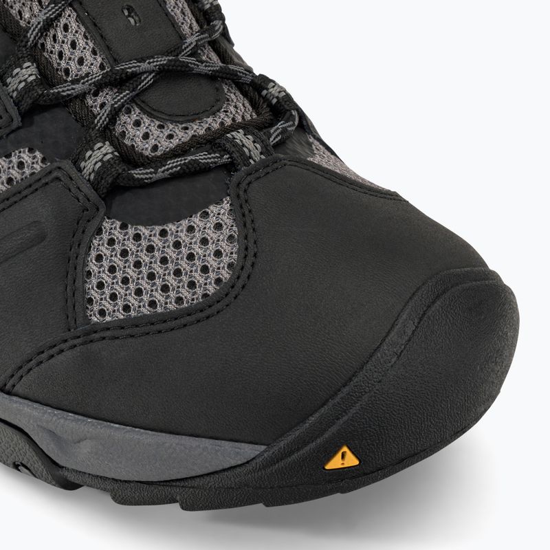 Мъжки ботуши за трекинг KEEN Koven Mid WP black/steel grey 7