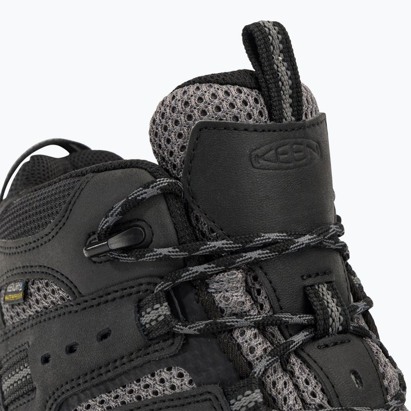Мъжки ботуши за трекинг KEEN Koven Mid WP black/steel grey 8