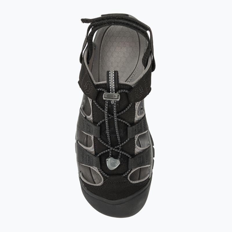 Мъжки сандали KEEN Rapids H2 за трекинг черно/стоманено сиво 6