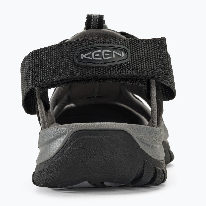 Мъжки сандали KEEN Rapids H2 за трекинг черно/стоманено сиво 7
