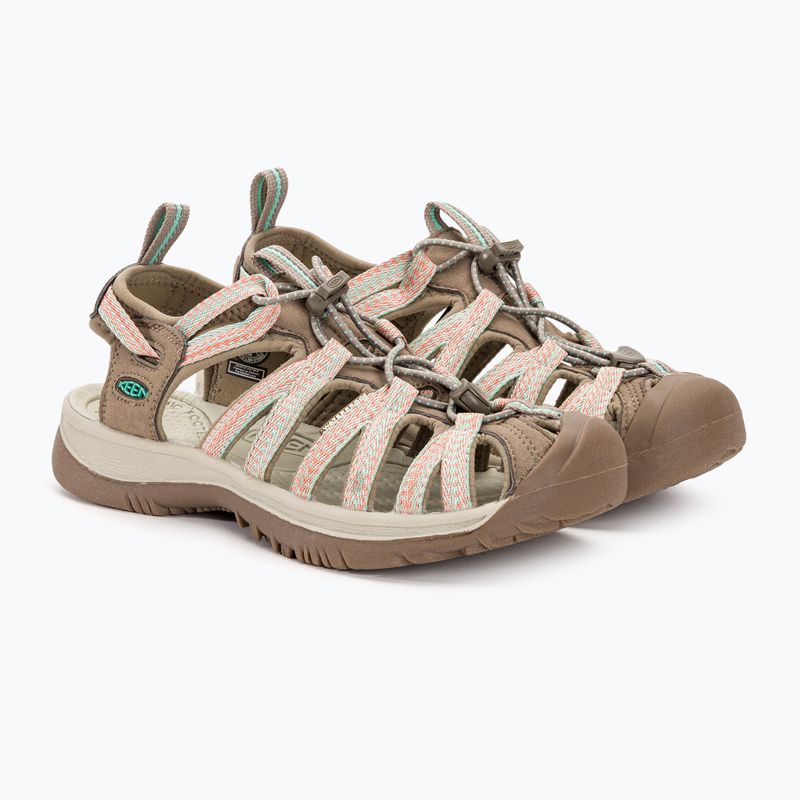 KEEN Whisper traupe/coral дамски сандали за трекинг 4