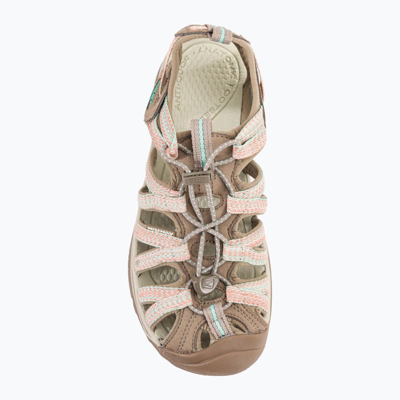 KEEN Whisper traupe/coral дамски сандали за трекинг 6