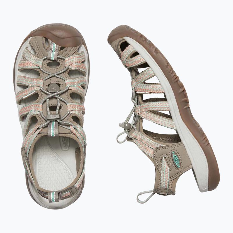 KEEN Whisper traupe/coral дамски сандали за трекинг 10