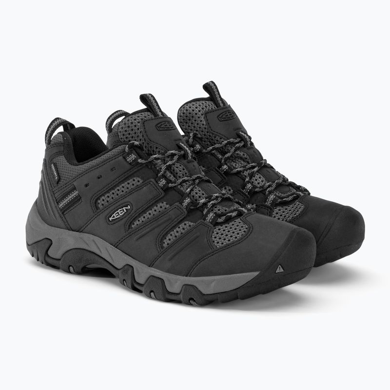 Мъжки ботуши за трекинг KEEN Koven WP black/drizzle 4