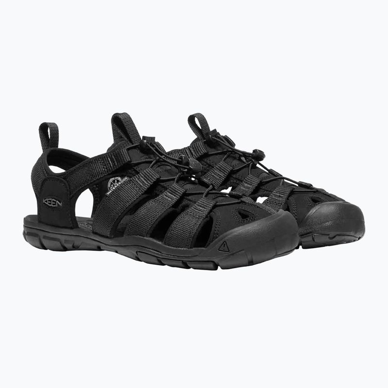 KEEN Clearwater CNX мъжки сандали за трекинг тройно черно 8