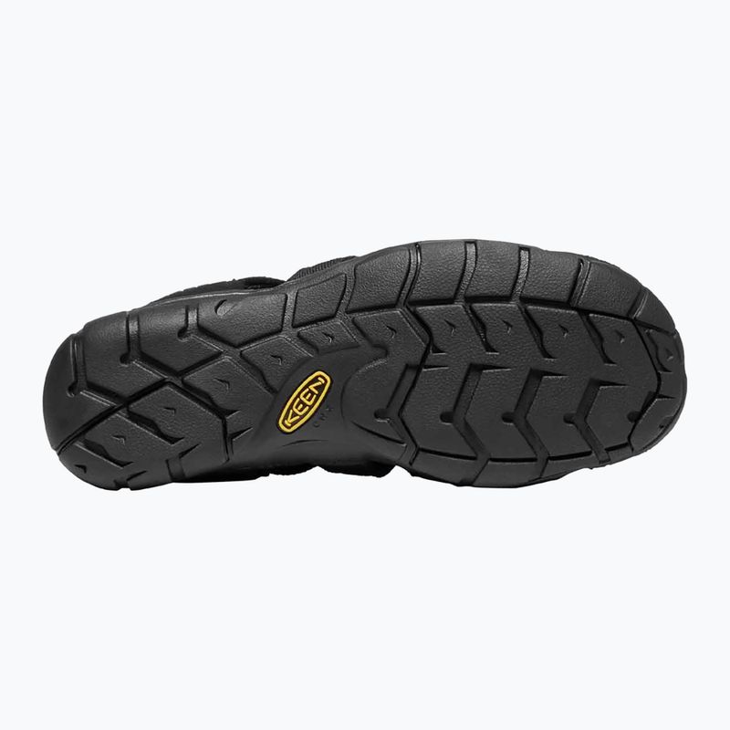 KEEN Clearwater CNX мъжки сандали за трекинг тройно черно 11