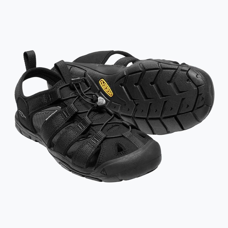KEEN Clearwater CNX мъжки сандали за трекинг тройно черно 13
