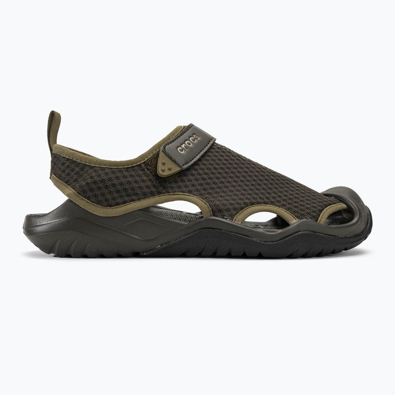 Мъжки сандали Crocs Swiftwater Mesh Deck espresso 2