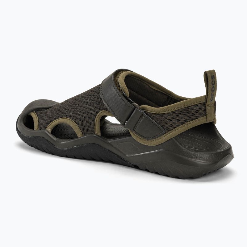 Мъжки сандали Crocs Swiftwater Mesh Deck espresso 3