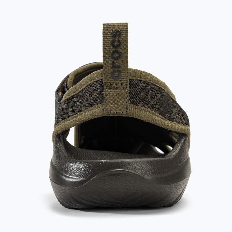 Мъжки сандали Crocs Swiftwater Mesh Deck espresso 6