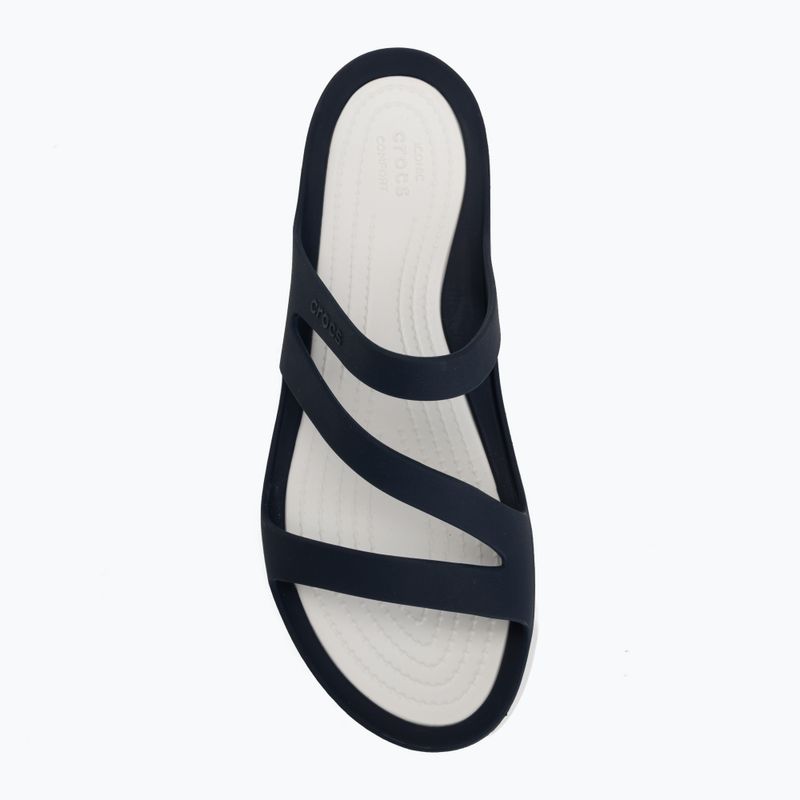 Дамски чехли Crocs Swiftwater Sandal navy/white 5