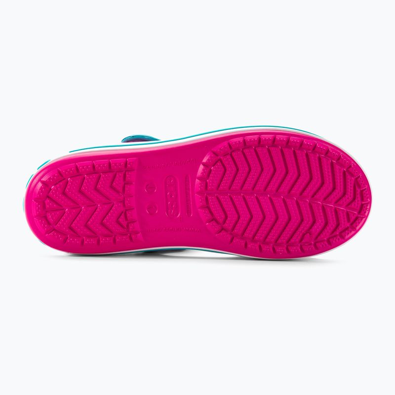 Детски сандали Crocs Crockband candy pink/pool 5