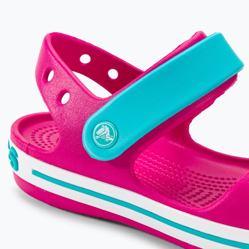 Детски сандали Crocs Crockband candy pink/pool 8