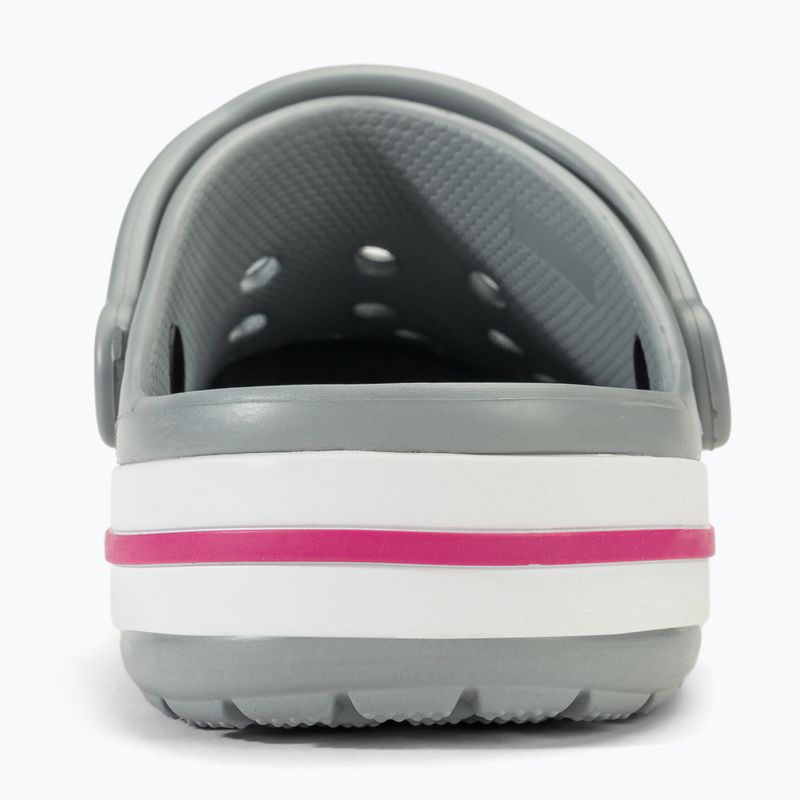 Джапанки Crocs Bayaband Clog light grey/candy pink 7