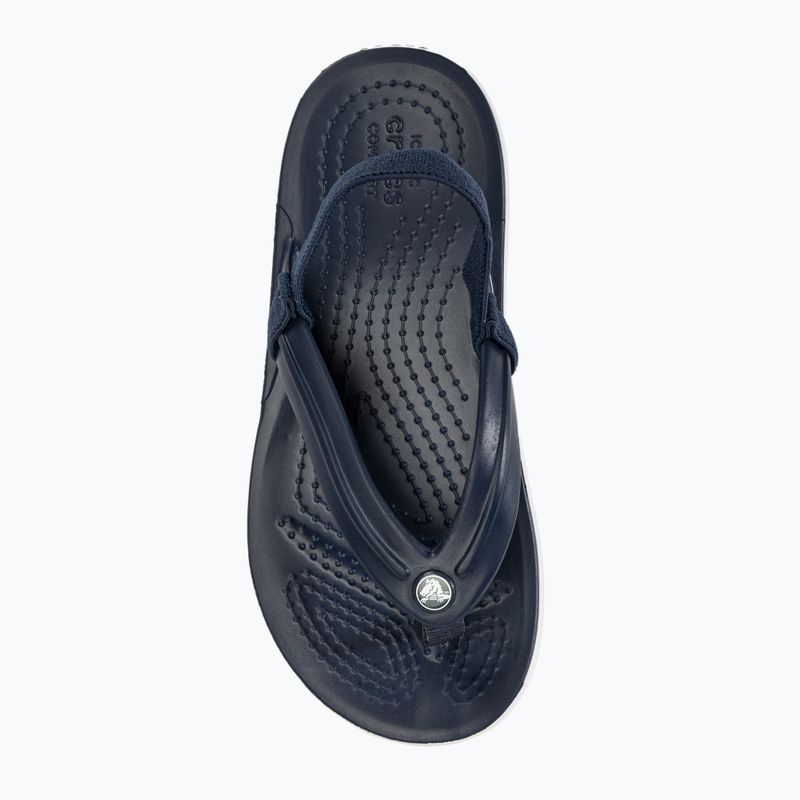 Детски джапанки Crocs Crocband Strap Flip navy 5