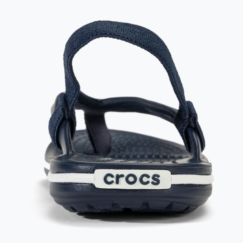 Детски джапанки Crocs Crocband Strap Flip navy 6