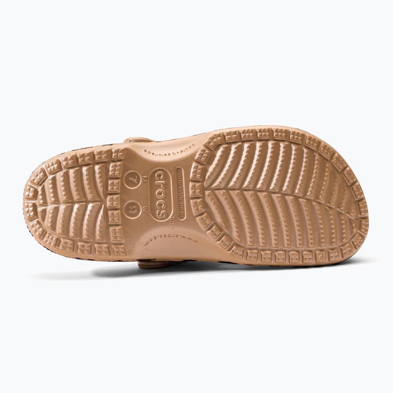 Джапанки Crocs Classic Printed Clog бежови 205838-98R 6