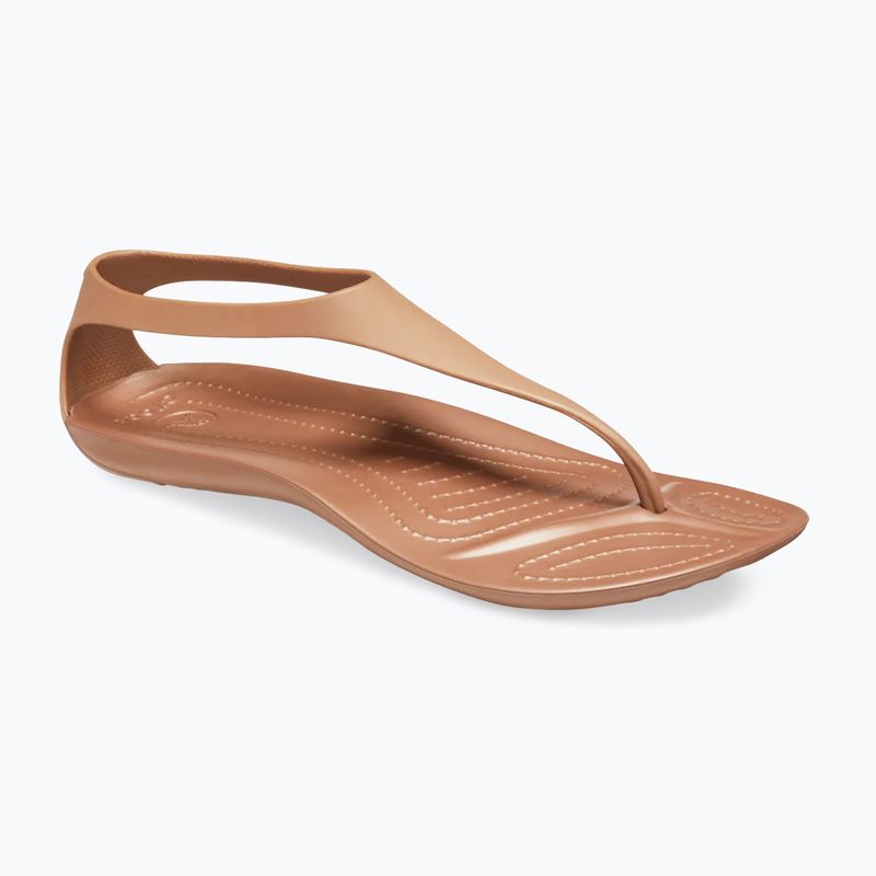 Дамски джапанки Crocs Sexi Flip bronze 8