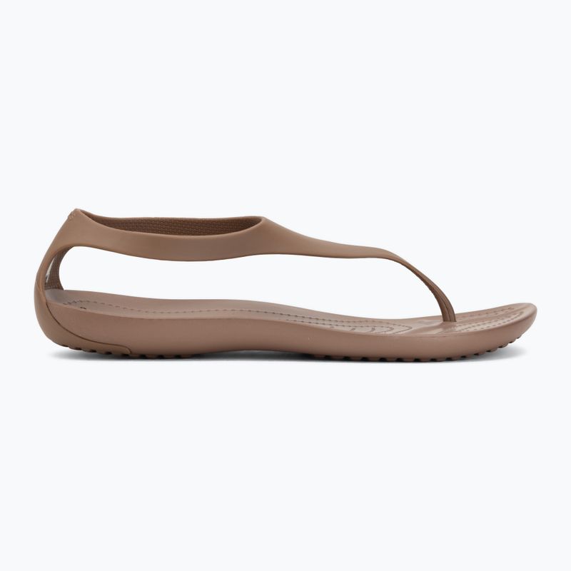 Дамски джапанки Crocs Sexi Flip bronze 2