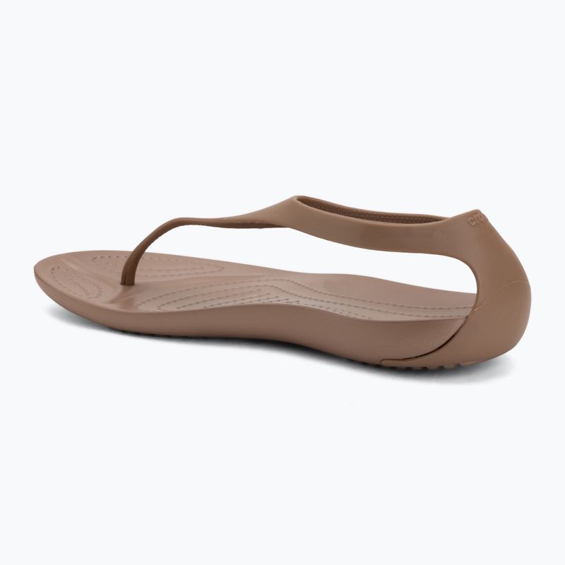 Дамски джапанки Crocs Sexi Flip bronze 3