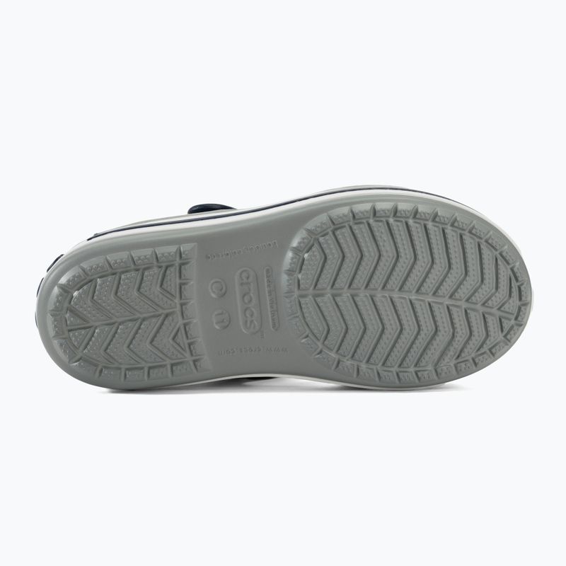 Детски сандали Crocs Crockband Kids Sandal light grey/navy 4