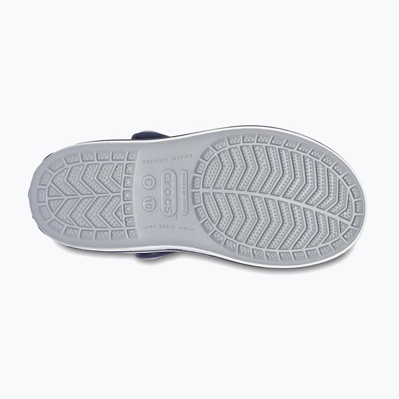 Детски сандали Crocs Crockband Kids Sandal light grey/navy 13