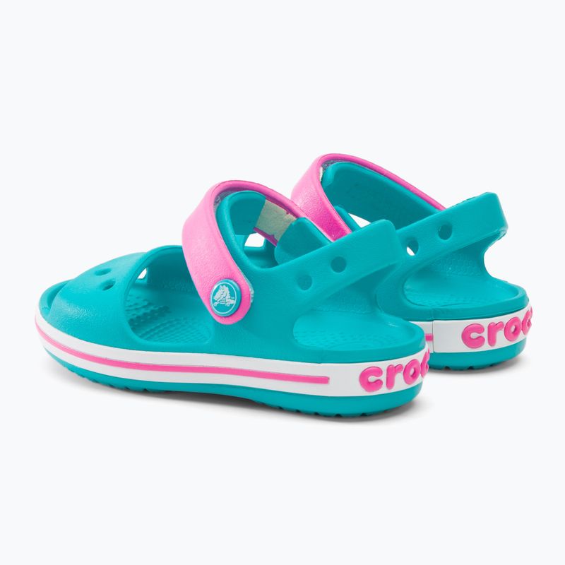 Детски сандали Crocs Crockband digital aqua 3