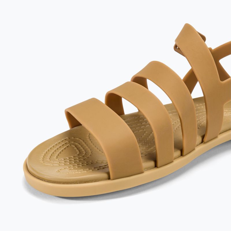 Дамски сандали Crocs Tulum dark gold 7