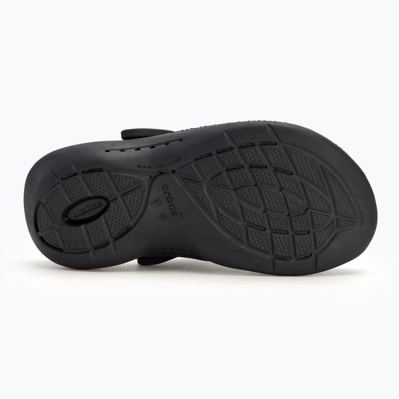 Джапанки Crocs LiteRide 360 Clog black/black 5