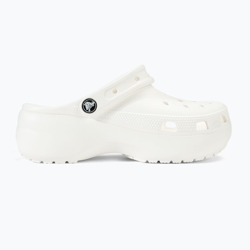 Дамски джапанки Crocs Classic Platform Clog white 3