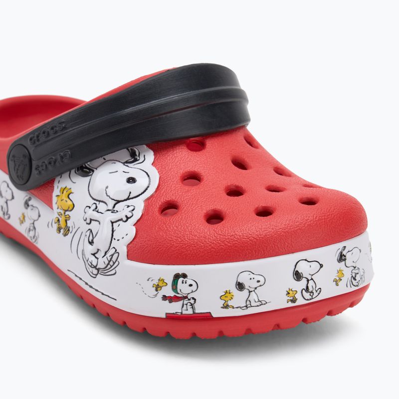 Crocs Fun Lab Snoopy Woodstock Clog Toddler огнени джапанки 8