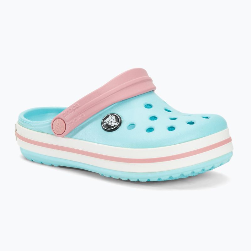 Детски джапанки Crocs Crocband Clog ice blue/white