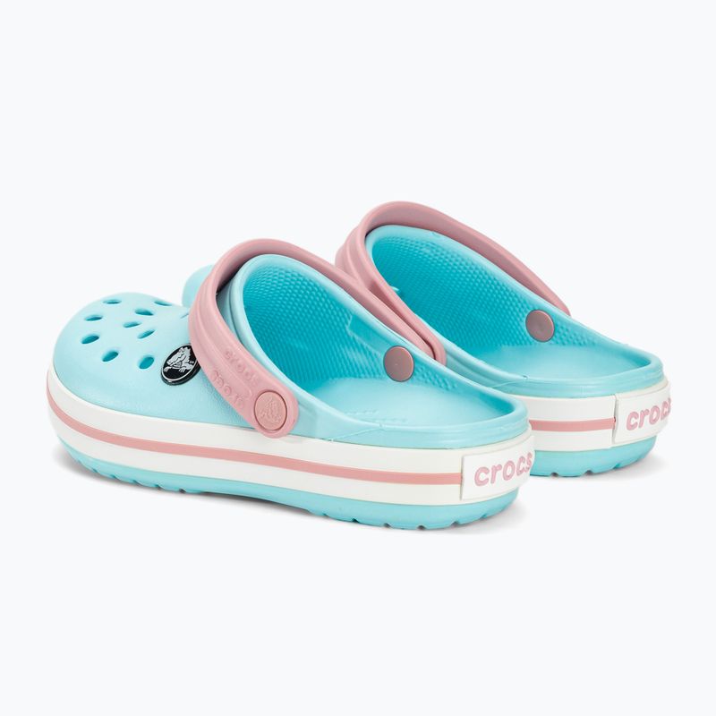 Детски джапанки Crocs Crocband Clog ice blue/white 4