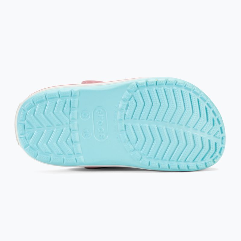 Детски джапанки Crocs Crocband Clog ice blue/white 6