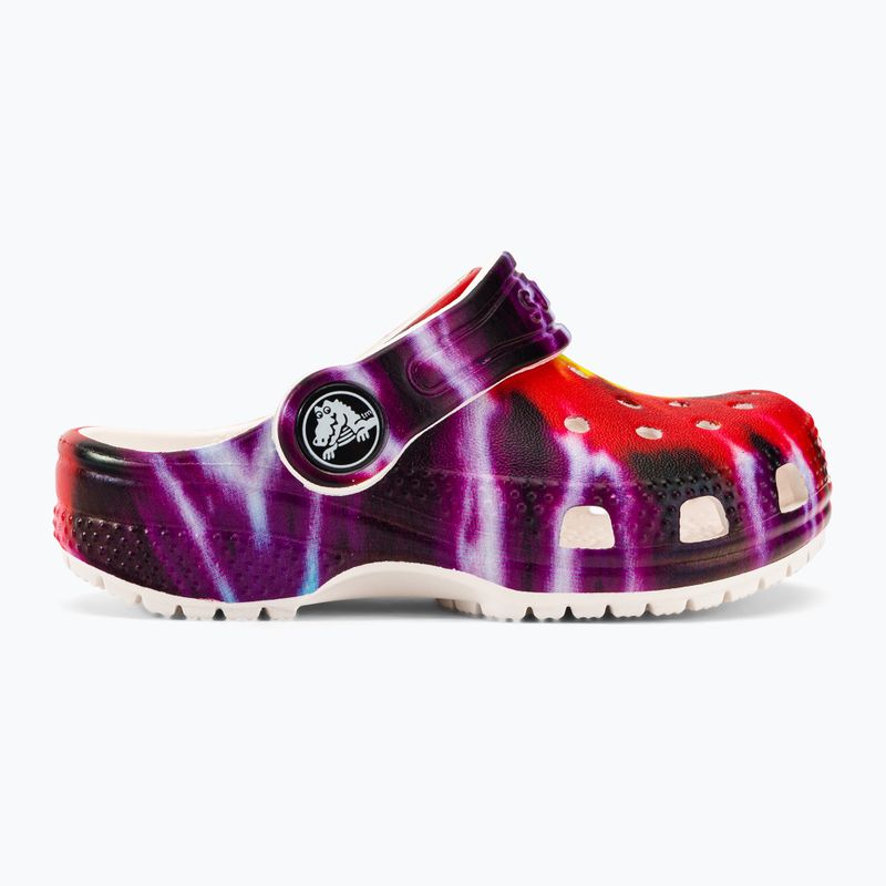 Crocs Classic Tie-Dye Graphic Clog T цветни детски джапанки 206994-90H 3