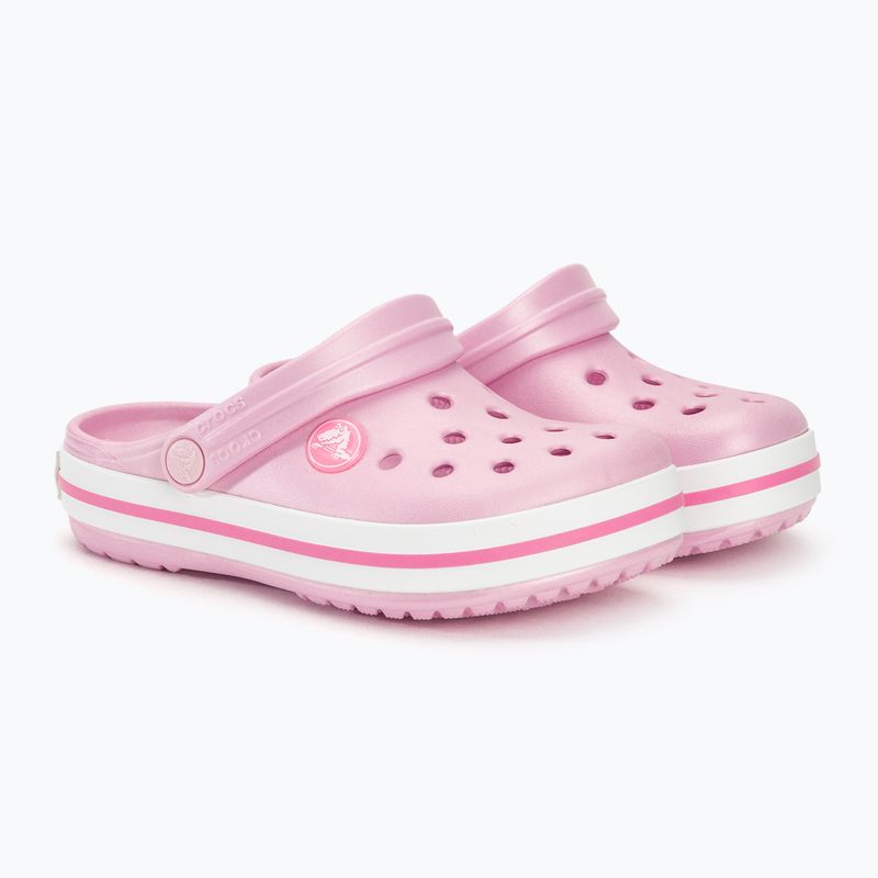 Детски Crocs Crocband Clog балерина розови джапанки 5