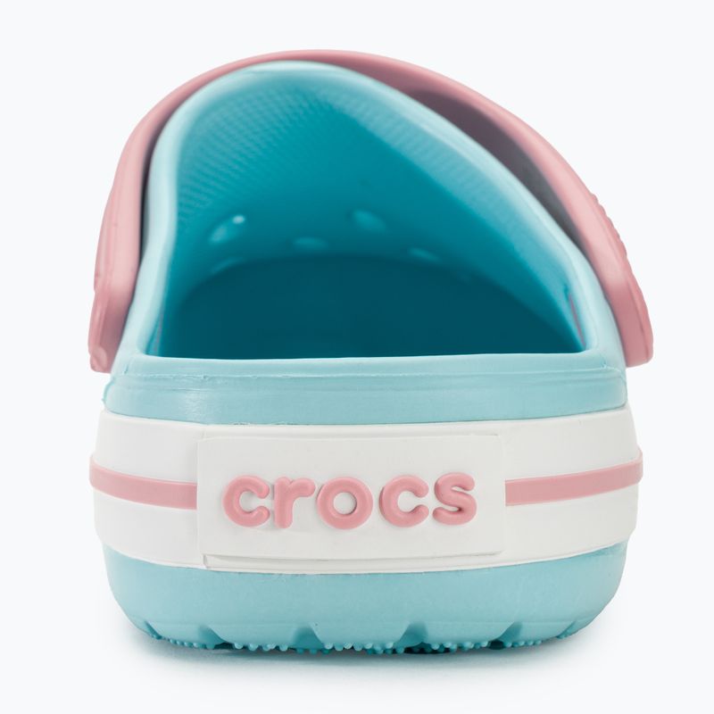 Детски джапанки Crocs Crocband Clog ice blue/white 8