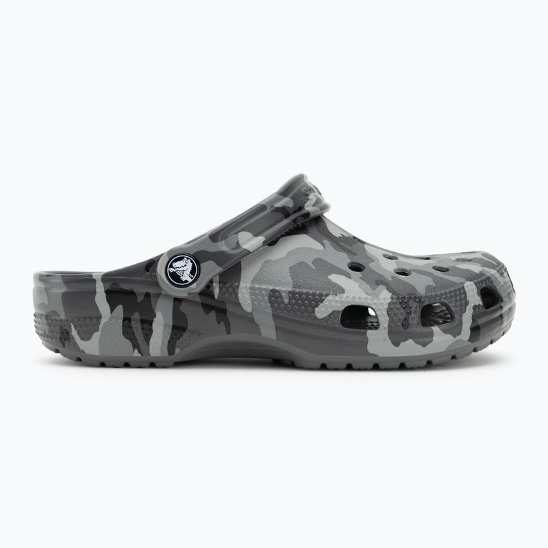 Crocs Classic Printed Camo Clog slate grey/multi джапанки 3