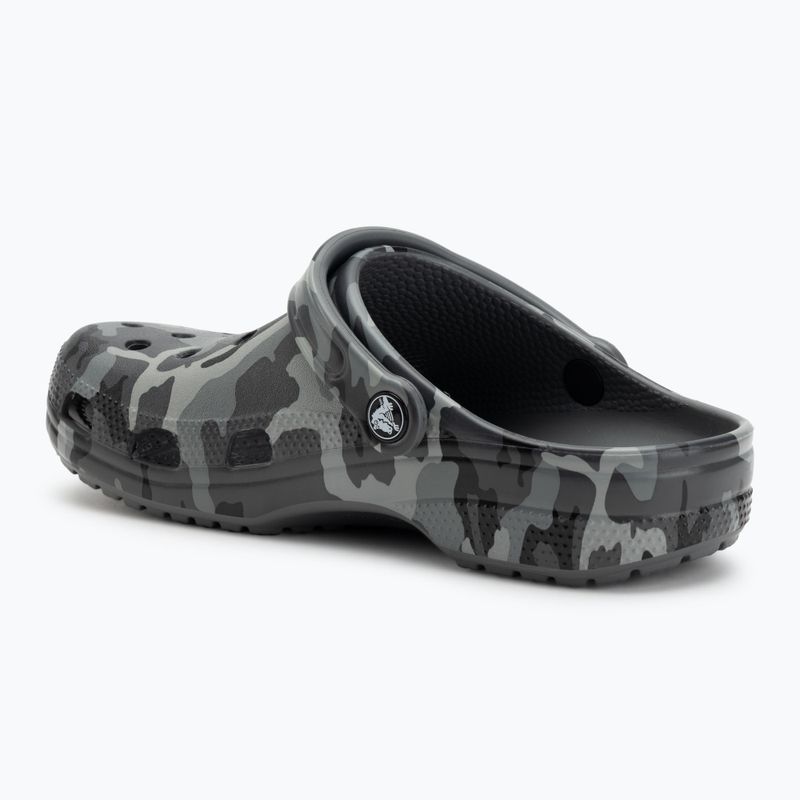 Crocs Classic Printed Camo Clog slate grey/multi джапанки 4