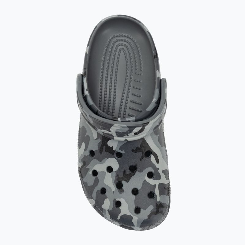 Crocs Classic Printed Camo Clog slate grey/multi джапанки 6
