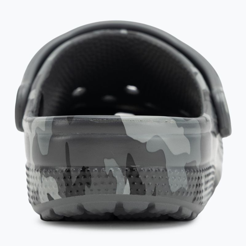 Crocs Classic Printed Camo Clog slate grey/multi джапанки 7