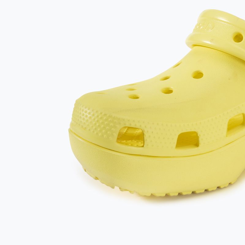 Дамски джапанки Crocs Classic Platform Clog banana 8