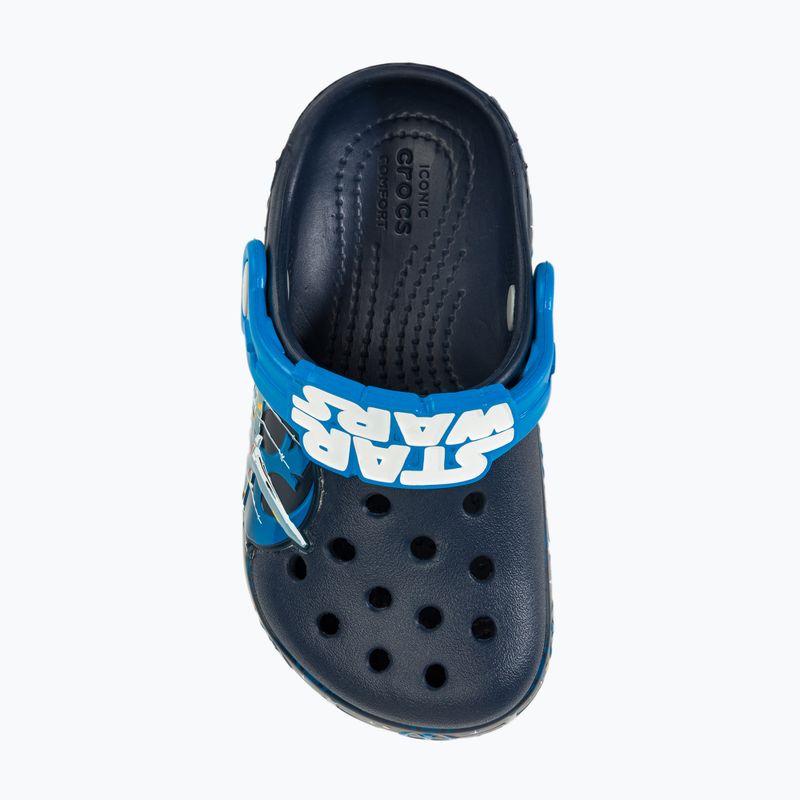 Детски джапанки Crocs Fun Lab Luke Skywalker Lights Clog navy 6