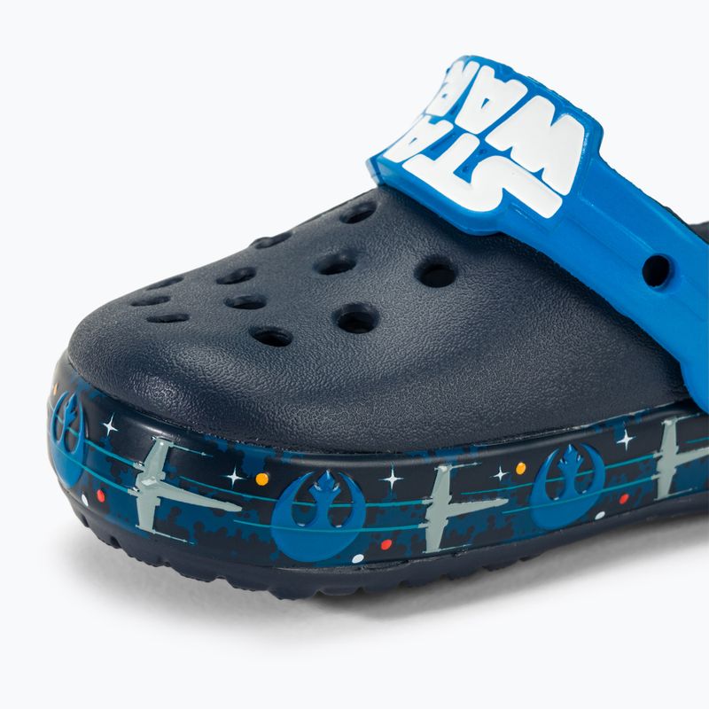 Детски джапанки Crocs Fun Lab Luke Skywalker Lights Clog navy 8