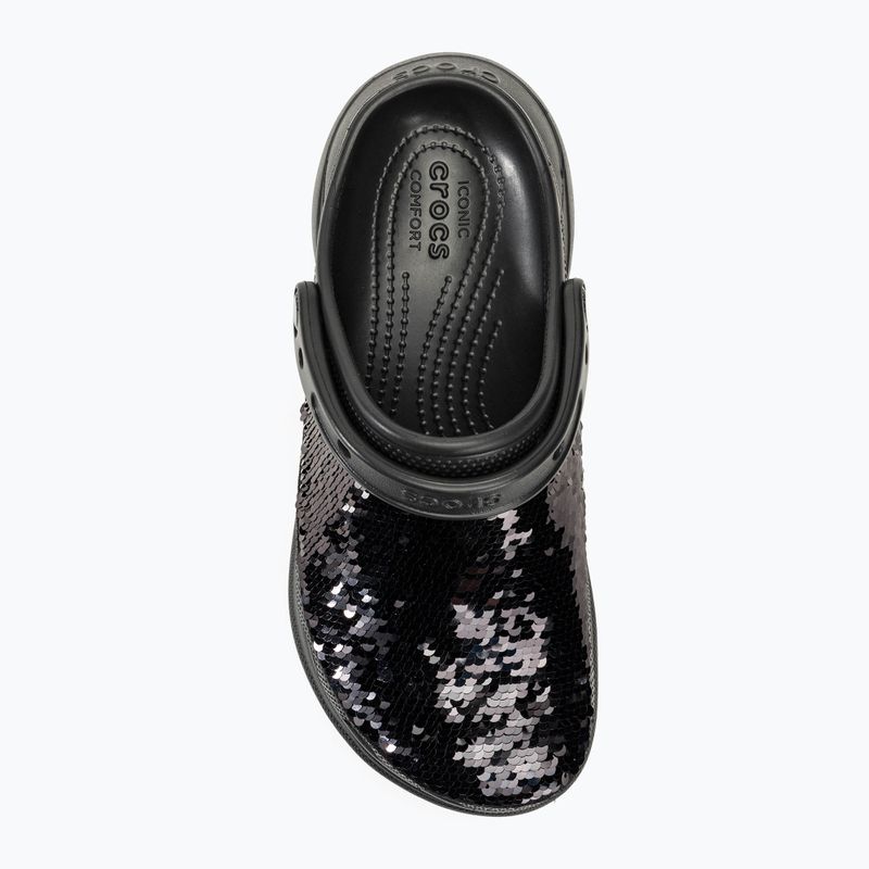 Дамски чехли Crocs Classic Bae Sequin black/multi 8